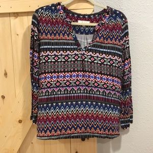 Stitch Fix top- Skies are Blue Large